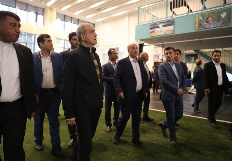 فوتبال , مسعود پزشکیان ,