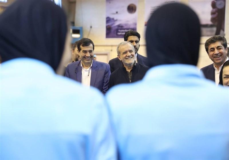 فوتبال , مسعود پزشکیان ,