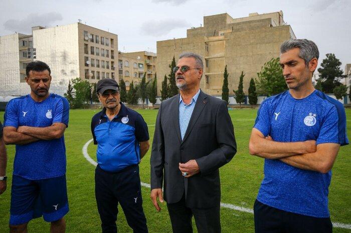 معارفه هشت شاکی در کمپ حجازی؛ نظری استقلال را تحویل جباری داد