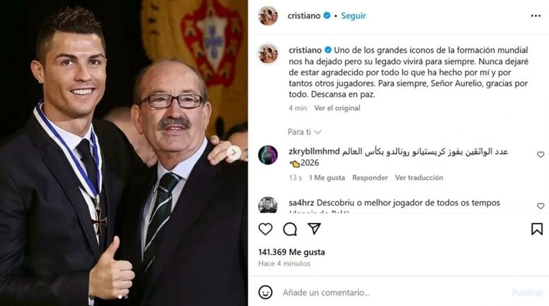 383306 حرکت ارزشمند رونالدو، قدردانی به سبک CR7