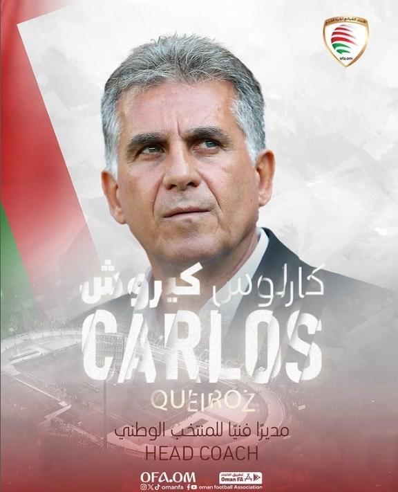 14040424200827274334422510 کارلوس کیروش , فدراسیون فوتبال عمان , تیم ملی فوتبال عمان ,