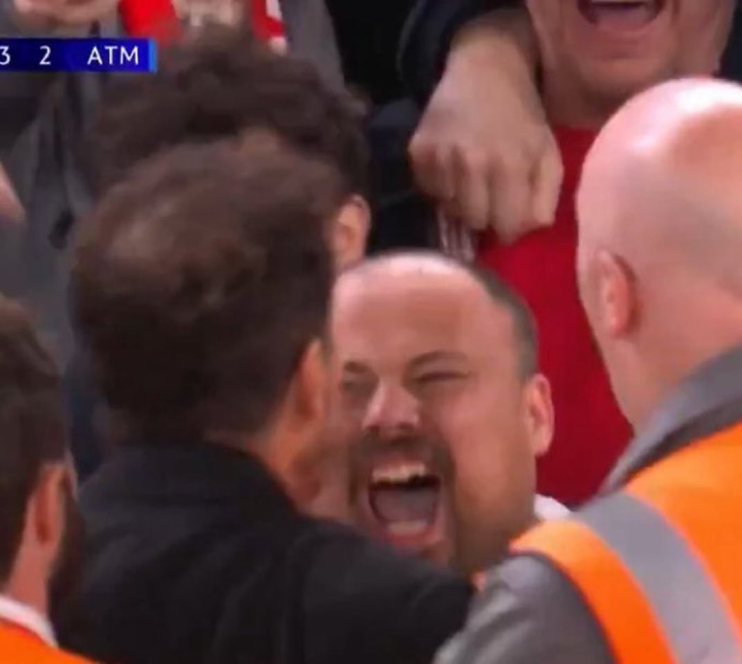 اخراج دیگو سیمئونه مقابل لیورپول لیگ قهرمانان اروپا